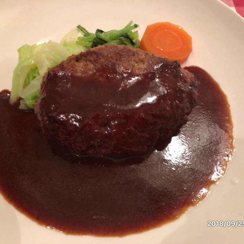 ハンハーグステーキ 200g(せきぐち亭)