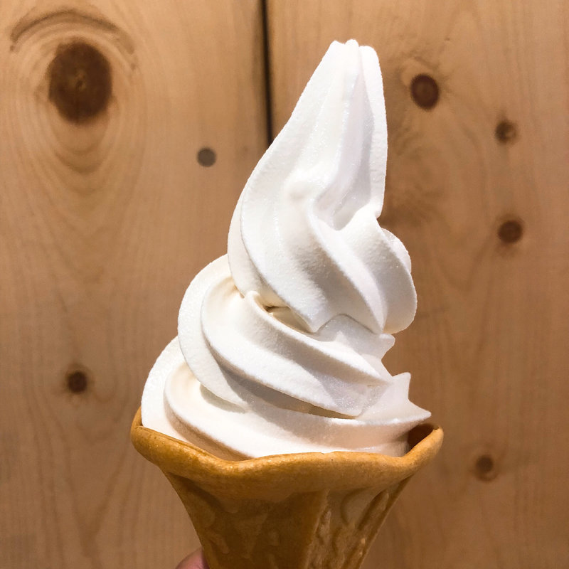 青島の塩ソフト(青島屋レストラン )