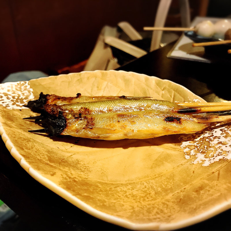 北海道産子持ちししゃも(串若丸 本店 （くしわかまる）)