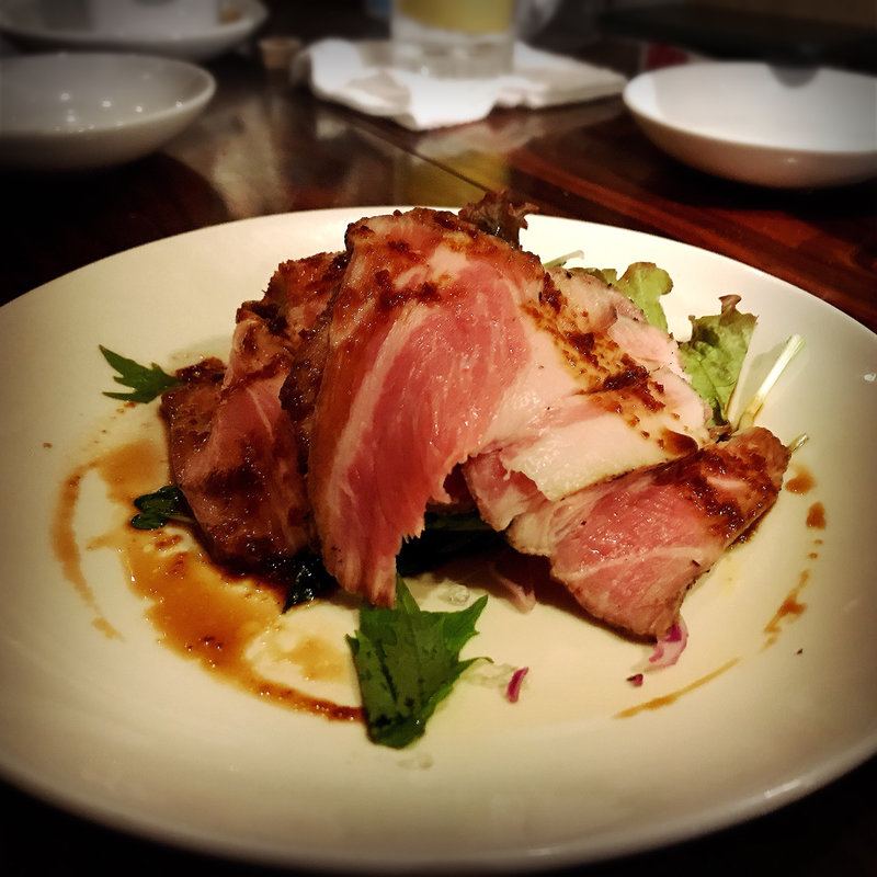 ローストポークの瞬間スモーク(いが嵐倉庫 )