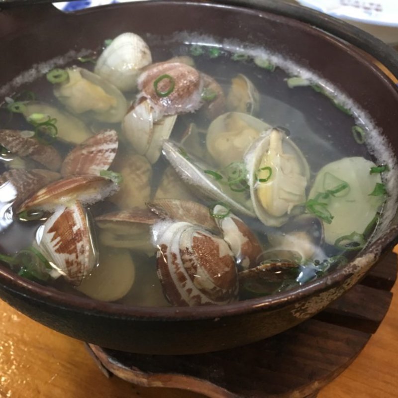 あさりの酒蒸し(寿司割烹 松ふじ （マツフジ）)