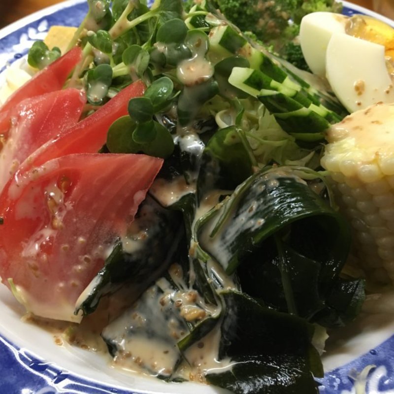 野菜サラダの盛り合わせ(寿司割烹 松ふじ （マツフジ）)