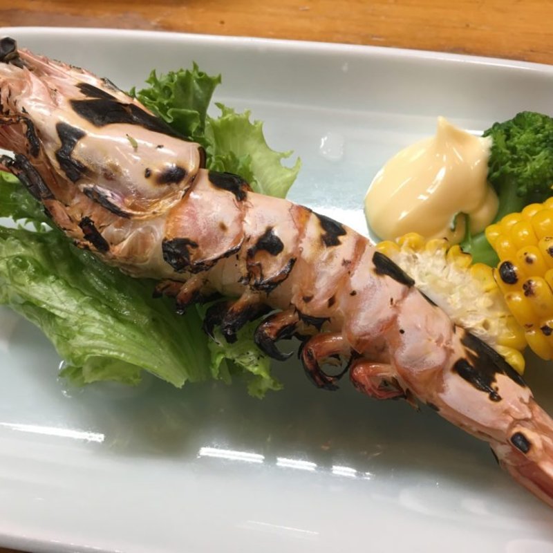 大正海老の炙り(寿司割烹 松ふじ （マツフジ）)
