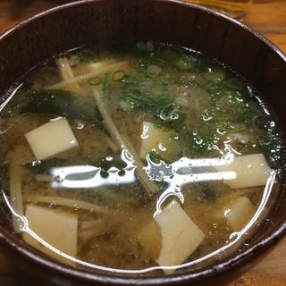 味噌汁(寿司割烹 松ふじ （マツフジ）)
