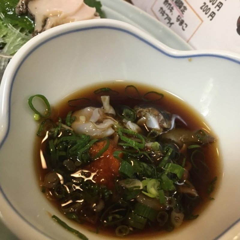 鮑の肝ポン(寿司割烹 松ふじ （マツフジ）)