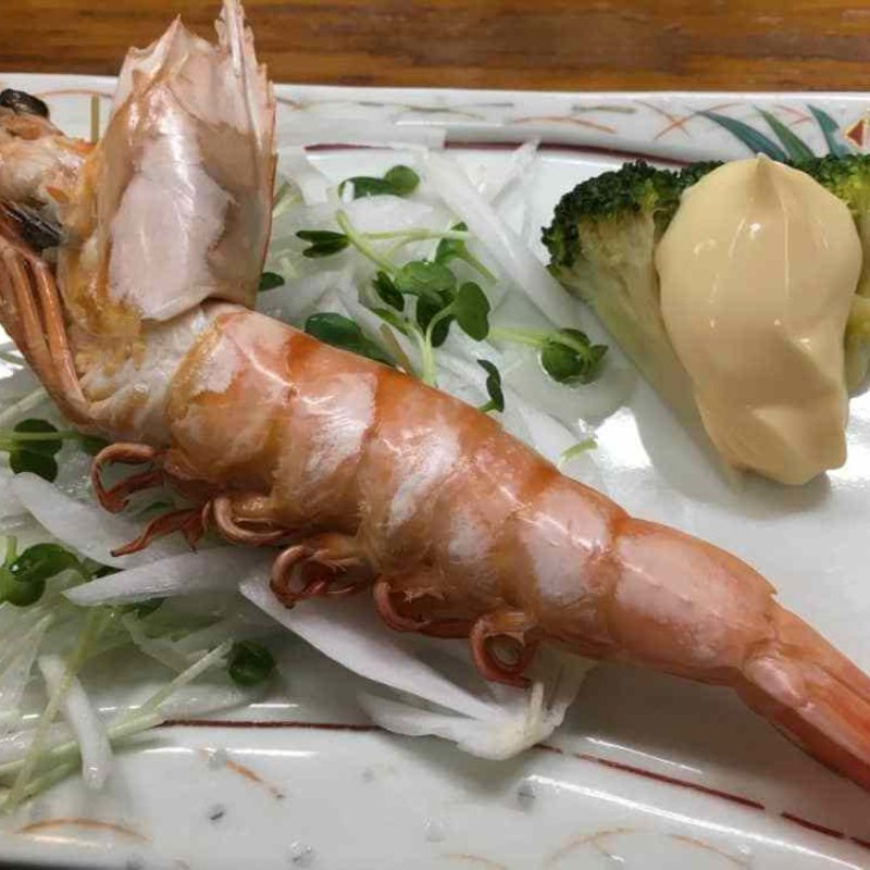 大正海老のボイル(寿司割烹 松ふじ （マツフジ）)