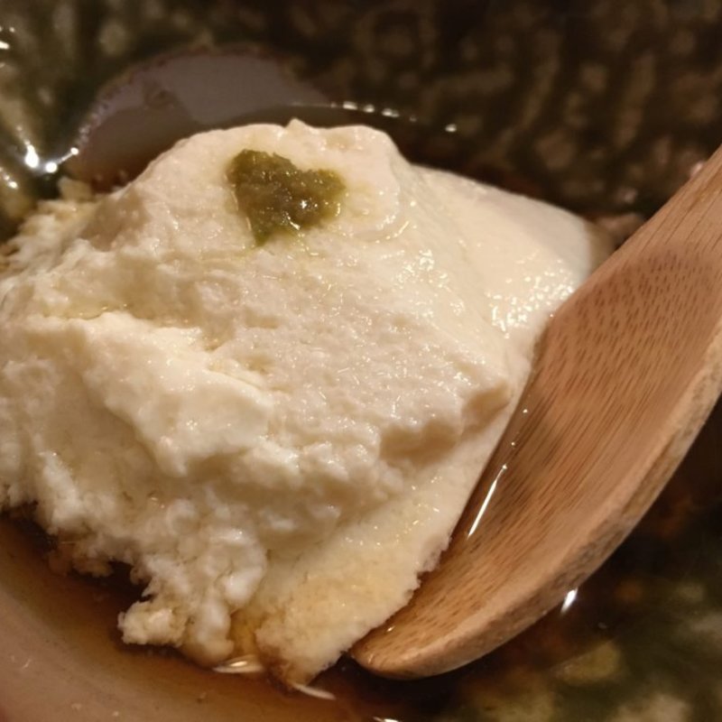 ざる豆腐(天ぷら処 夢風)