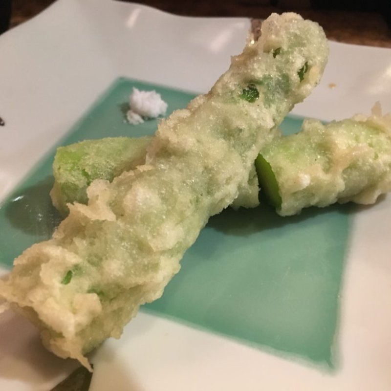 アスパラ(天ぷら処 夢風)