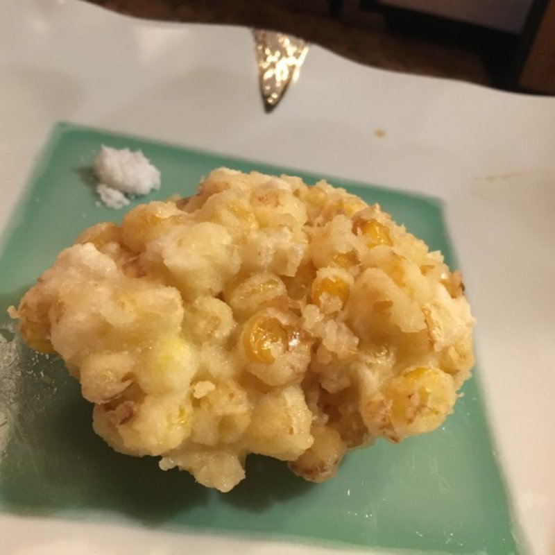 とうもろこし(天ぷら処 夢風)