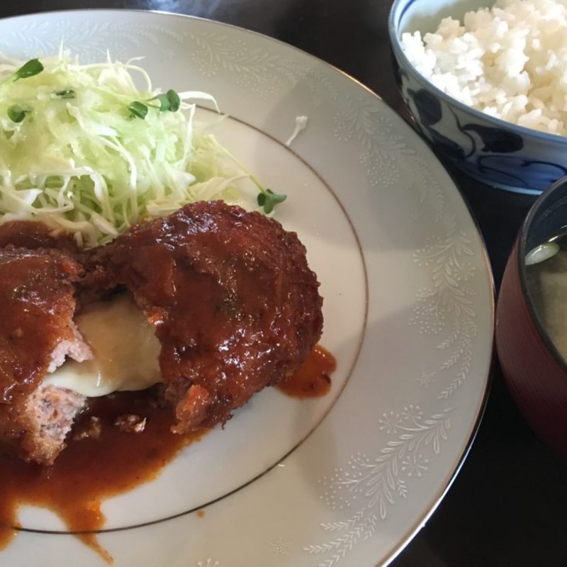 チーズミンチカツ(長崎洋和食のだ屋)