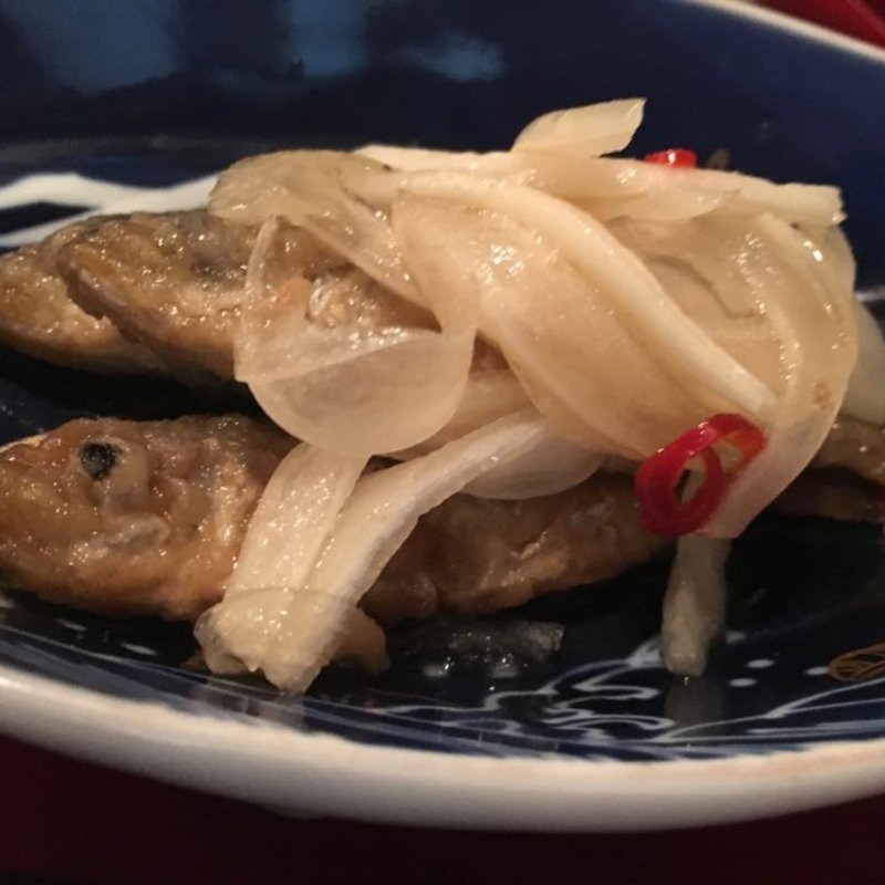 鯵の三杯酢(有馬)