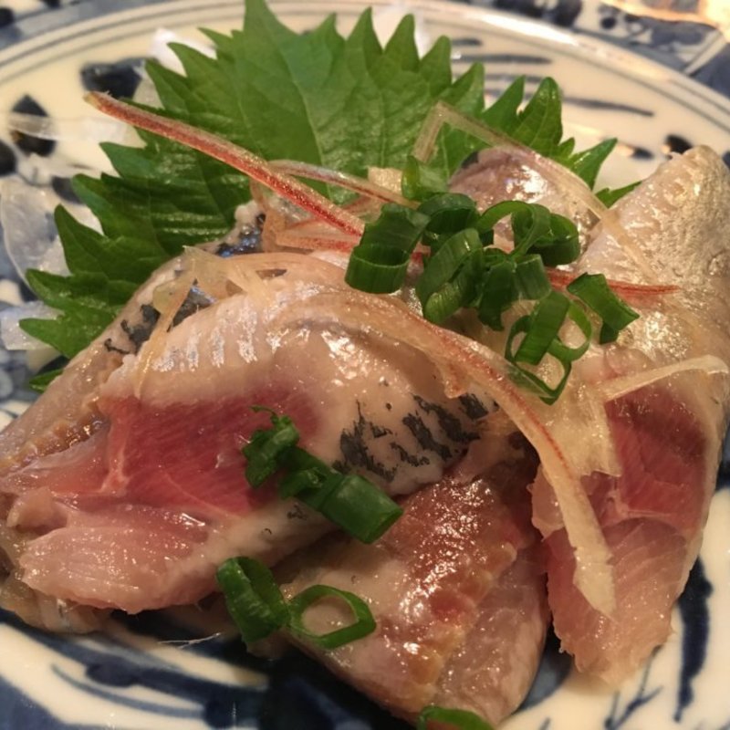イワシの刺身(酒房 志波)