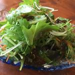 水菜サラダ(あかま)