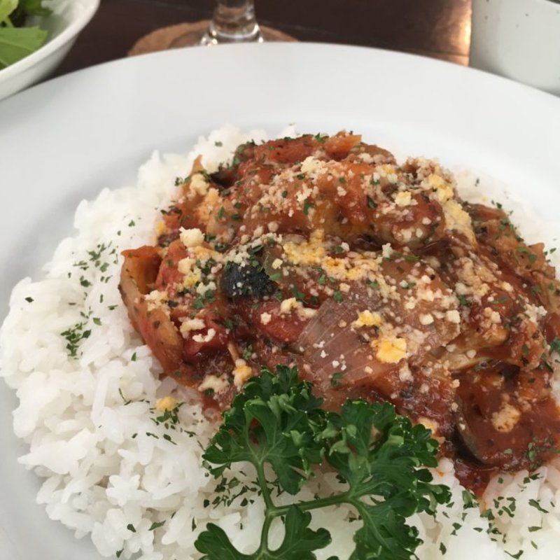 チキンのトマト煮込み(池田屋)