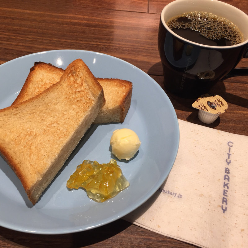 平日限定 トーストモーニング(THE CITY BAKERY 東急プラザ銀座)