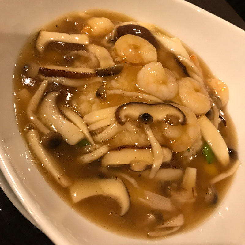 海老とキノコの秋味会飯(鼎 KANAE)