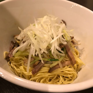 台湾醤油醬と油和え麺(鼎 KANAE)