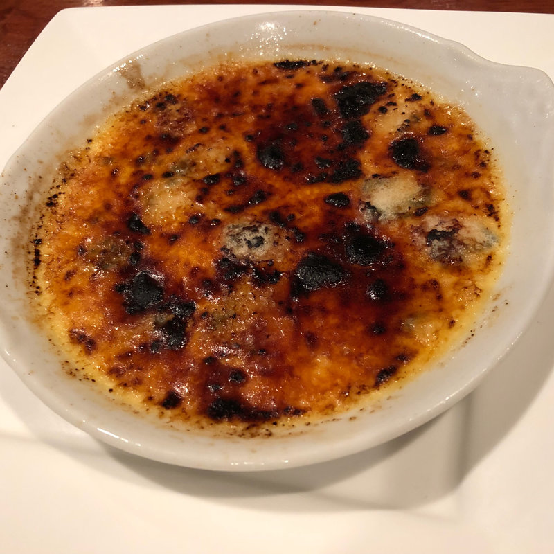 ブルーチーズのブリュレ(ガンジューヤ)