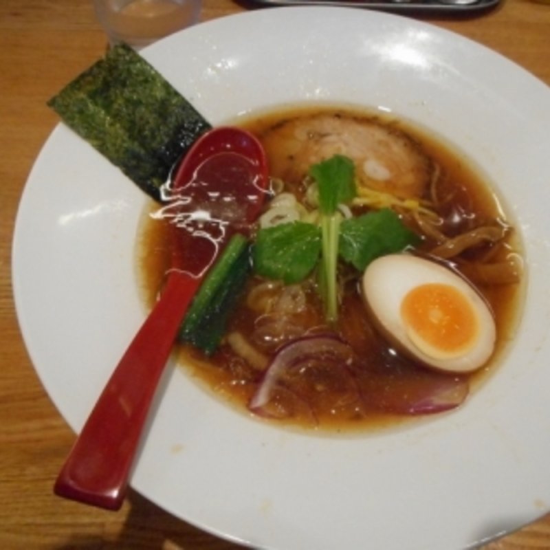 ムロアジとカツオの旨味そば(麺屋 燕)