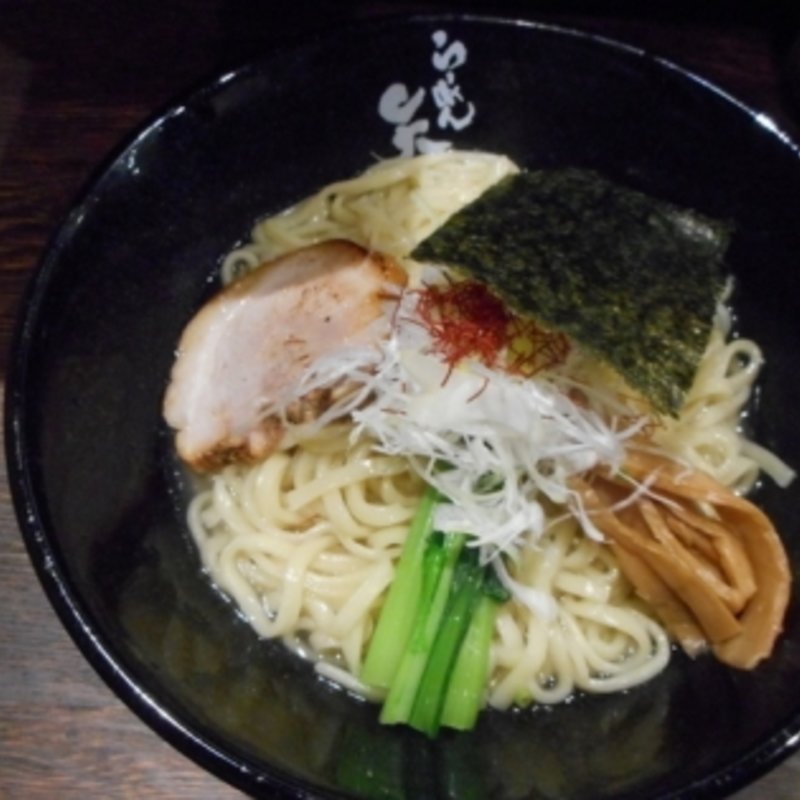 醤油つけめん(らーめん矢吹 静岡沓谷店)