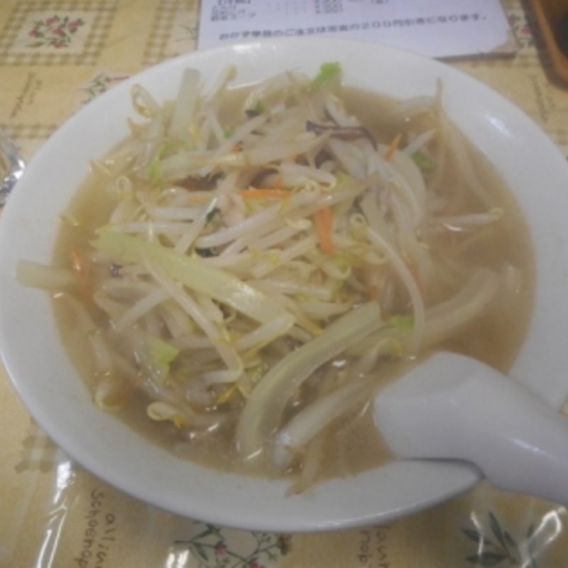 タンメン(かどき食堂)