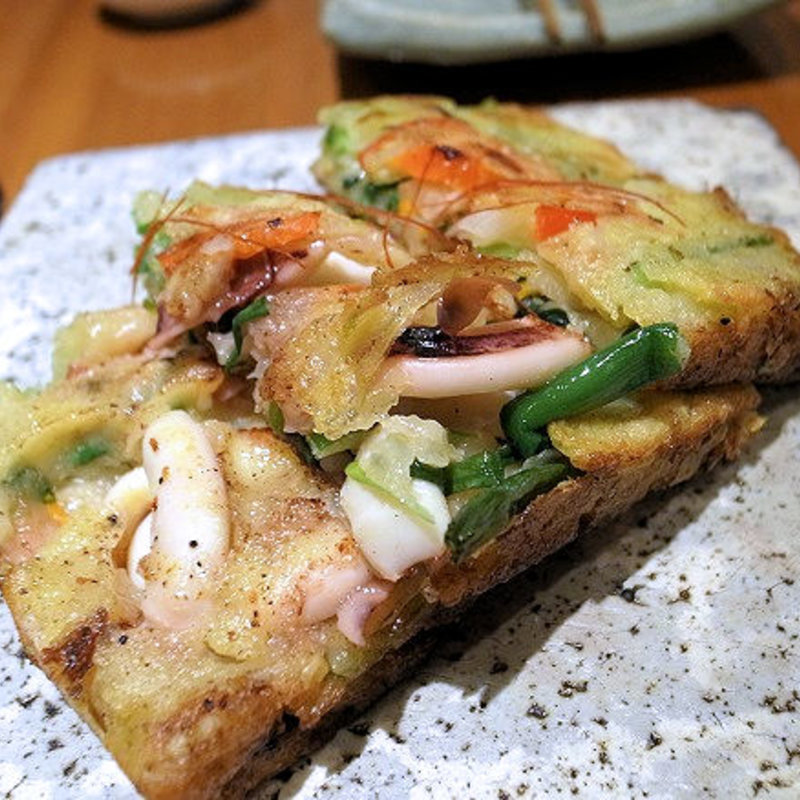 海鮮ねぎチヂミ(スランジェ)