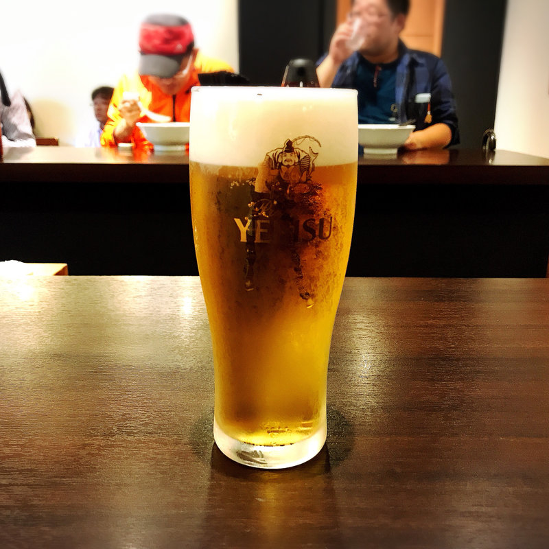 生ビール(支那そば 八雲 （しなそば やくも）)