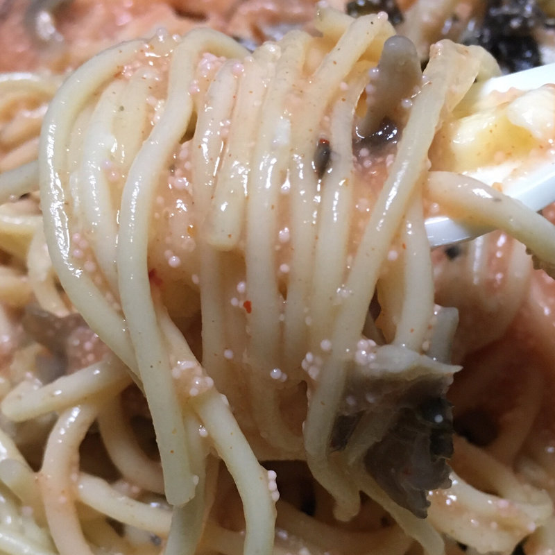 大盛り明太子スパゲティ(セイコーマート 山鼻9条店)