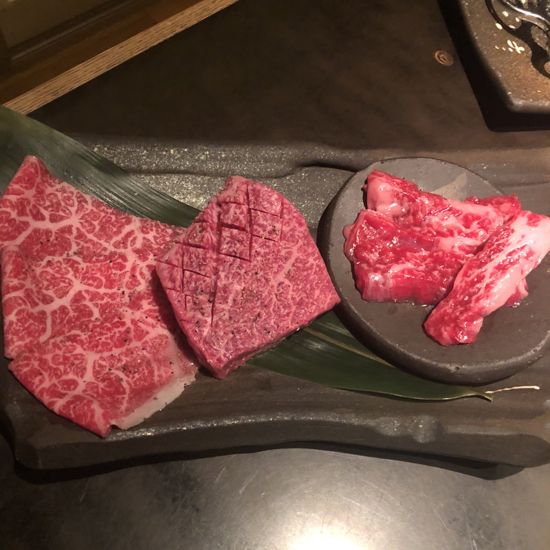 今宵の三種盛り(ごえ門)