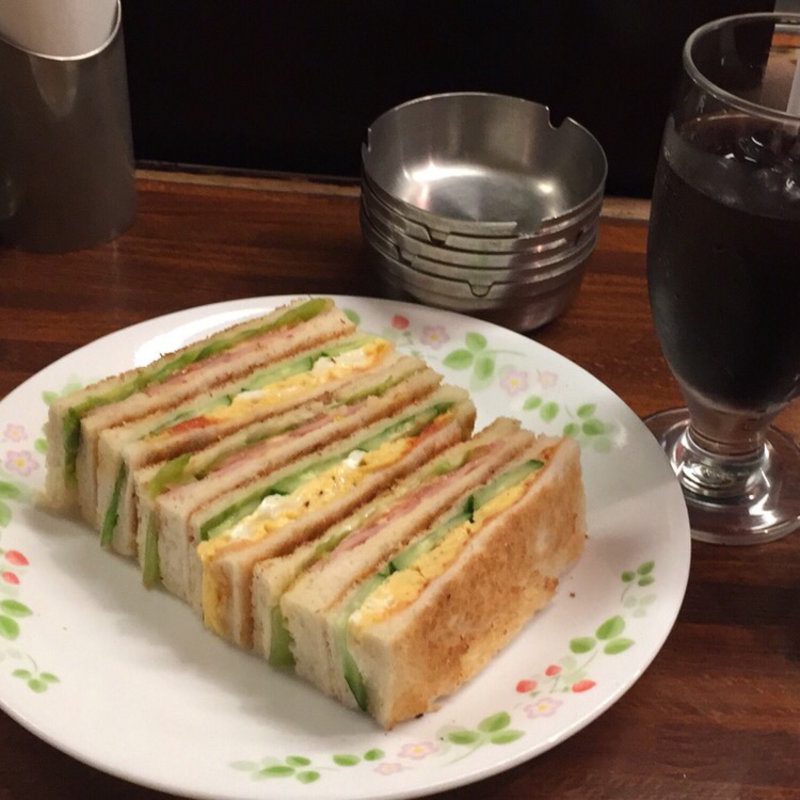 ホットサンドイッチ(コーヒー岩田)