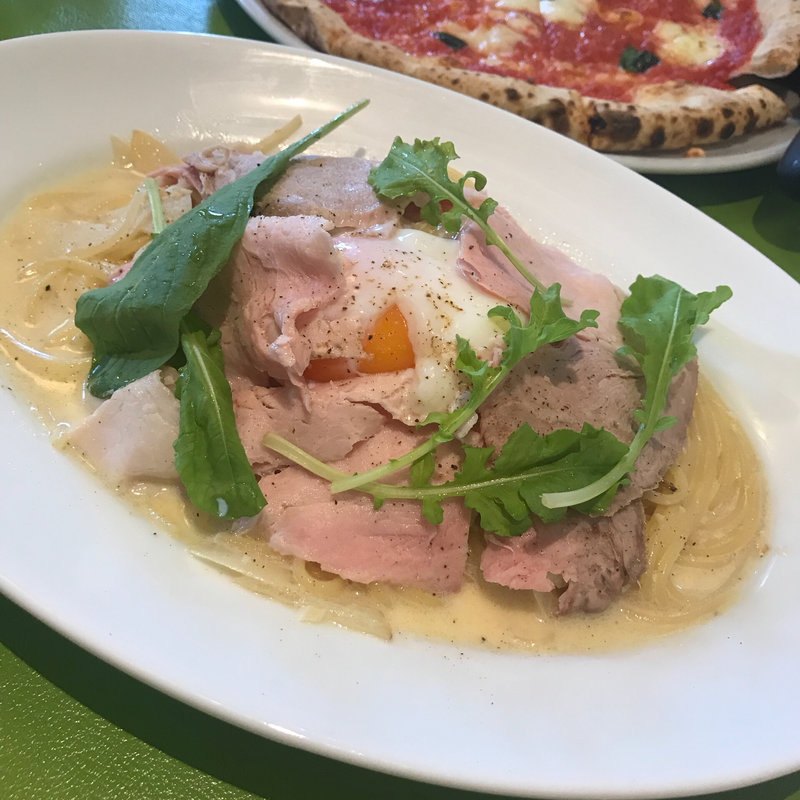 カルボナーラ(イタリア厨房ベッライタリア)