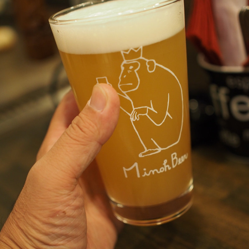 箕面ビール 国産桃ヴァイツェン(Kokopelli)