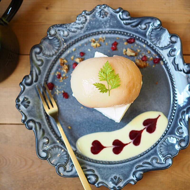 桃のレアチーズケーキ(カフェ デ アゲンダ （Cafe de Agenda）)