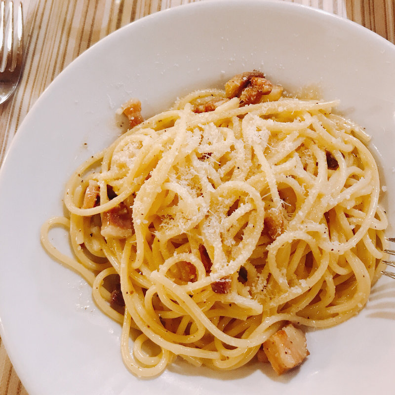 スパゲッティカルボナーラ(グランサッソローマ)