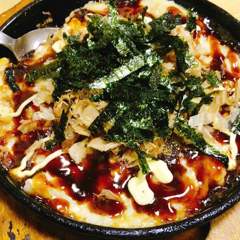 山芋鉄板焼き(焼きとり 白水)