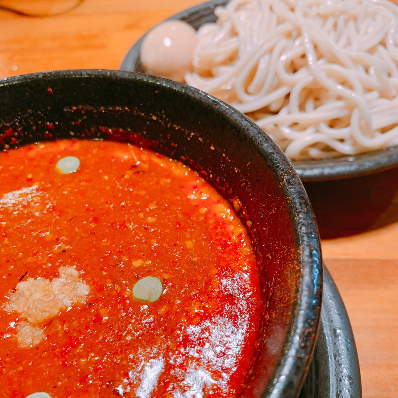 どて辛つけ麺  激辛(どてちん 習志野店 )