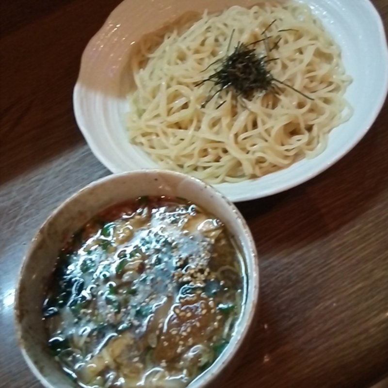 チャーシューつけ麺(らーめん・手のし餃子 池之端 松島 （てのしぎょうざ・いけのはた・まつしま）)
