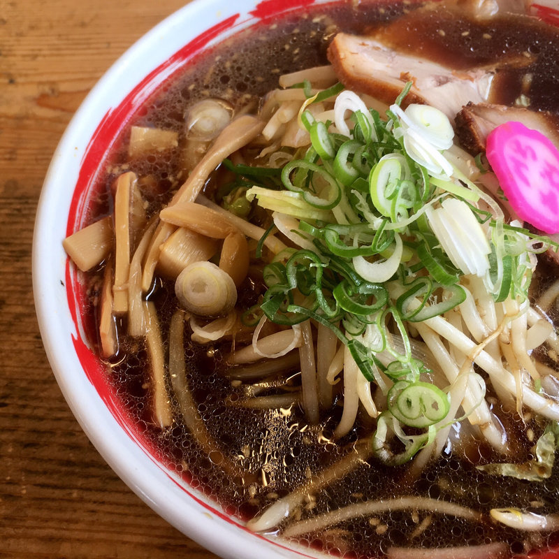正油ラーメン(ラーメンさんぱち 南10条店)