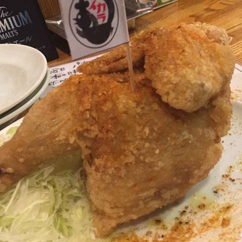 ハイカラ名物 半羽揚げ(350g）(トリサカバ ハイカラ)