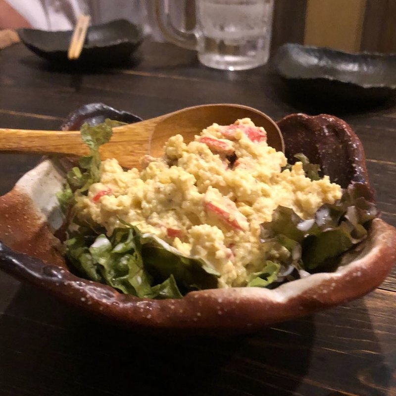 ポテトサラダ(串焼きと炉端のお店 なべ家)