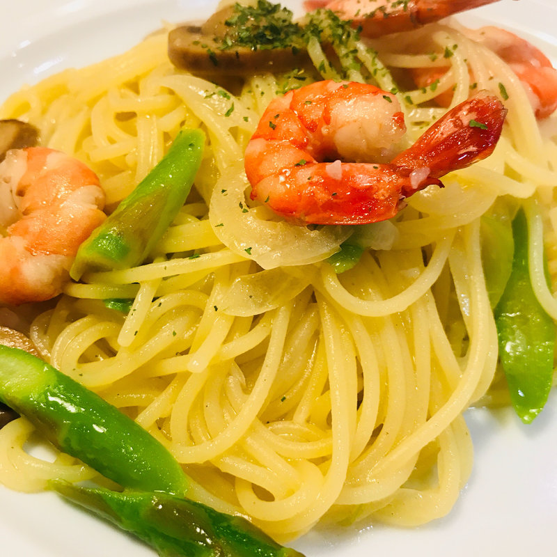 えびとアスパラ 塩味(ハート＆ハート)