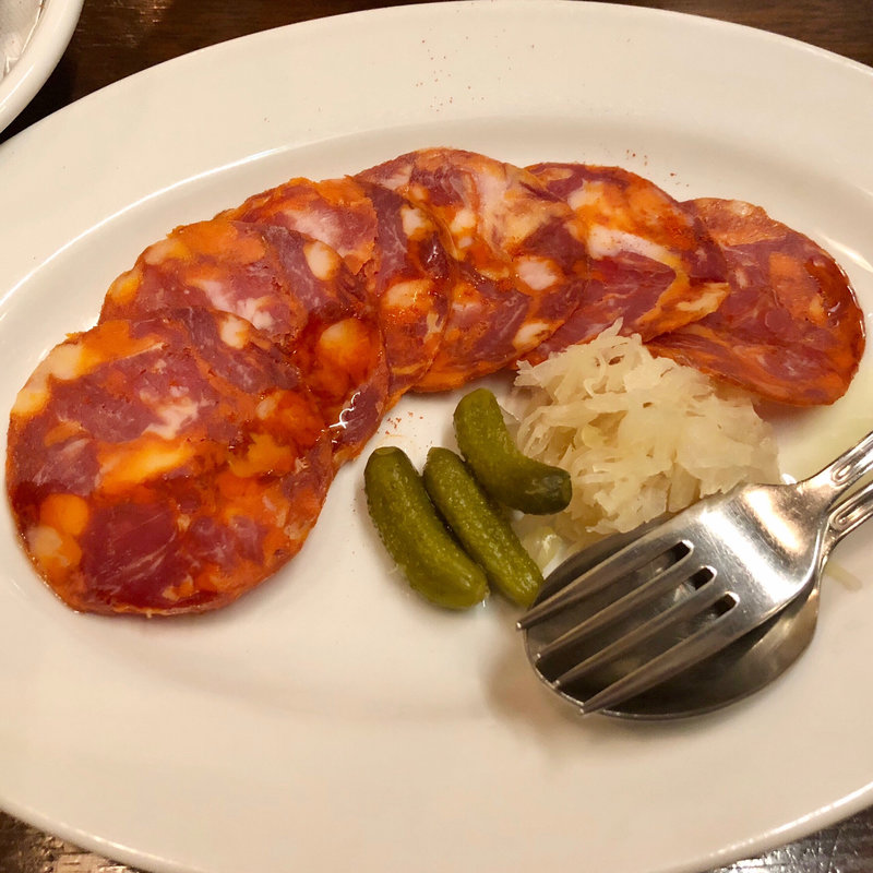イベリコ豚チョリソ(ブラッセルズ 大手町店)