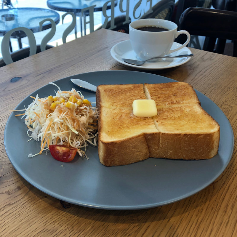 トーストセット(ザ リタ コーヒー)