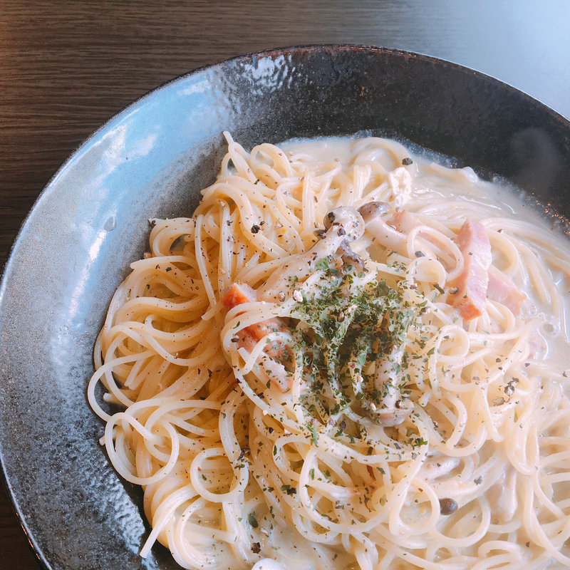 茶ルボナーラ(寿園カフェ)