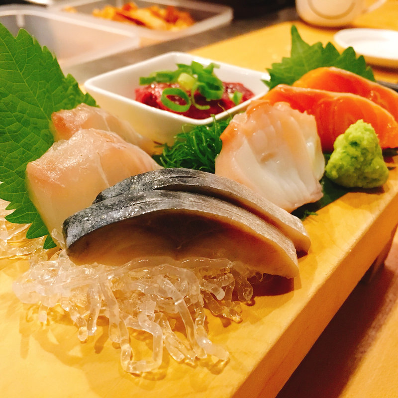 お刺身盛り(5点盛)(漁師の鉄板焼きはまらいん)