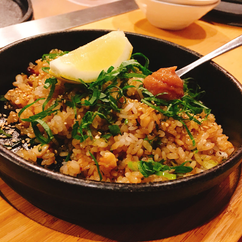 尾道漁師のたこ飯(漁師の鉄板焼きはまらいん)