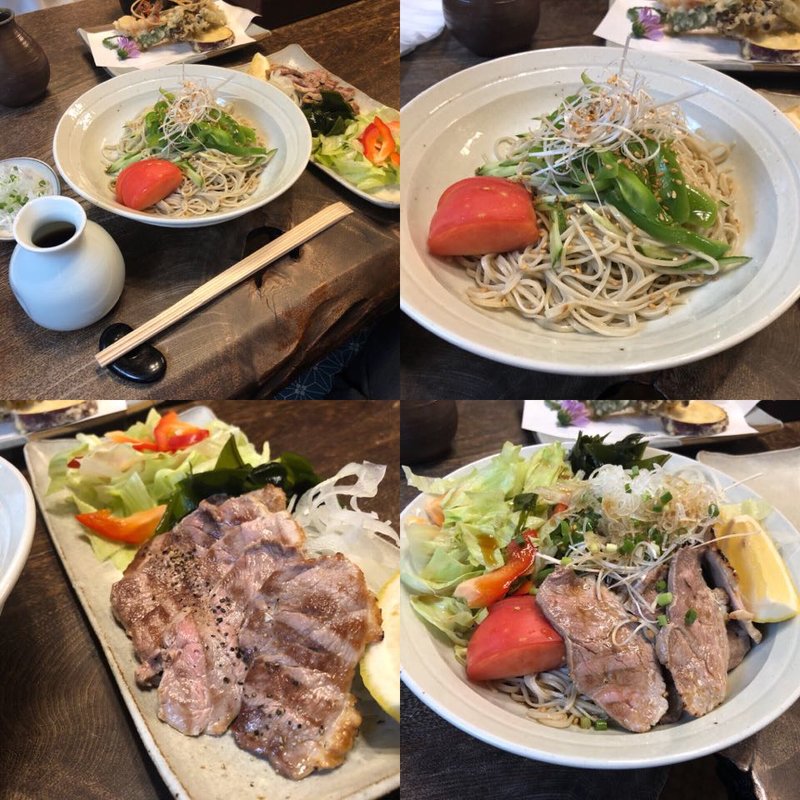 夏の鴨せいろ(鈴庵)