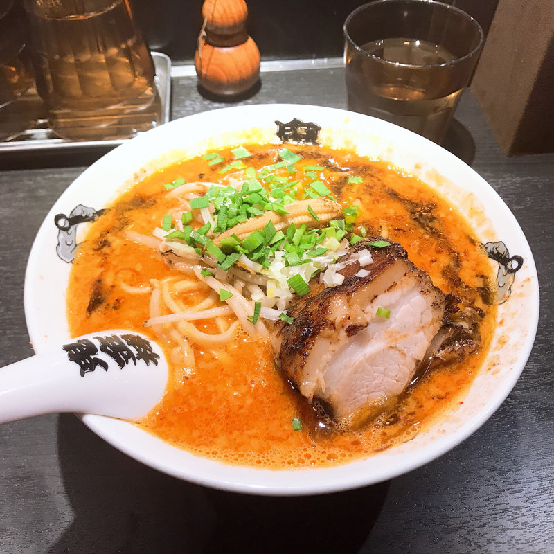 肉増しカラシビ味噌らー麺(カラシビ味噌らー麺 鬼金棒 池袋店)