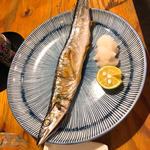 秋刀魚塩焼き(立ち飲み ますらお)