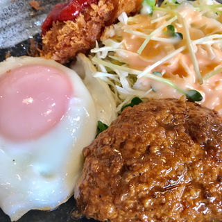 セットB (ハンバーグ&チキンカツ)(洋食 50BAN 八広店)